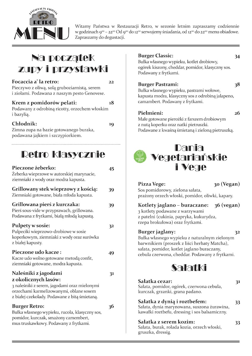 Menu Restauracja Retro-3